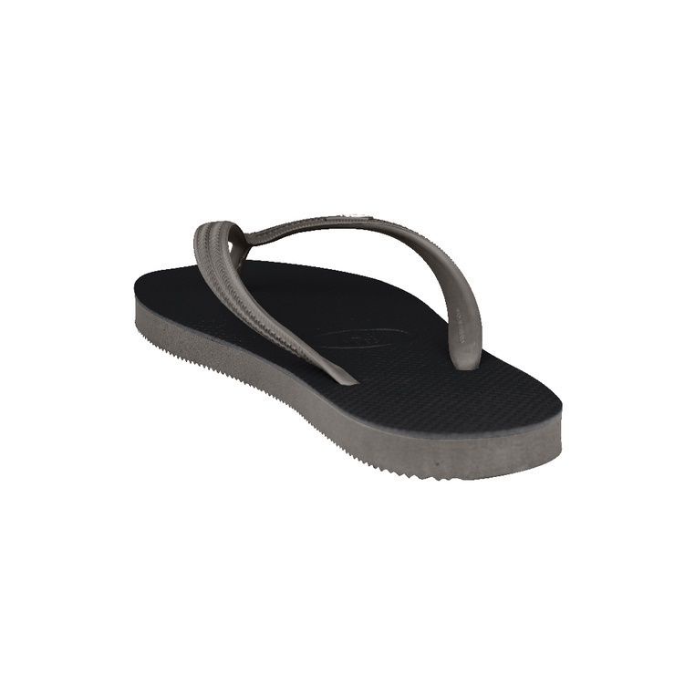 Fipper Slipper Walker Rubber for Men in Black / Grey (Friar)