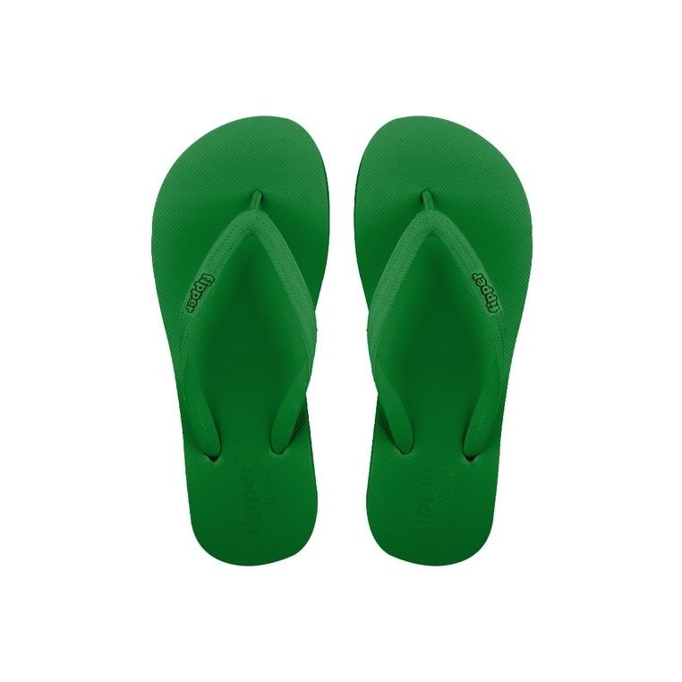Fipper Slipper Basic S Rubber for Women in Green (Electra)
