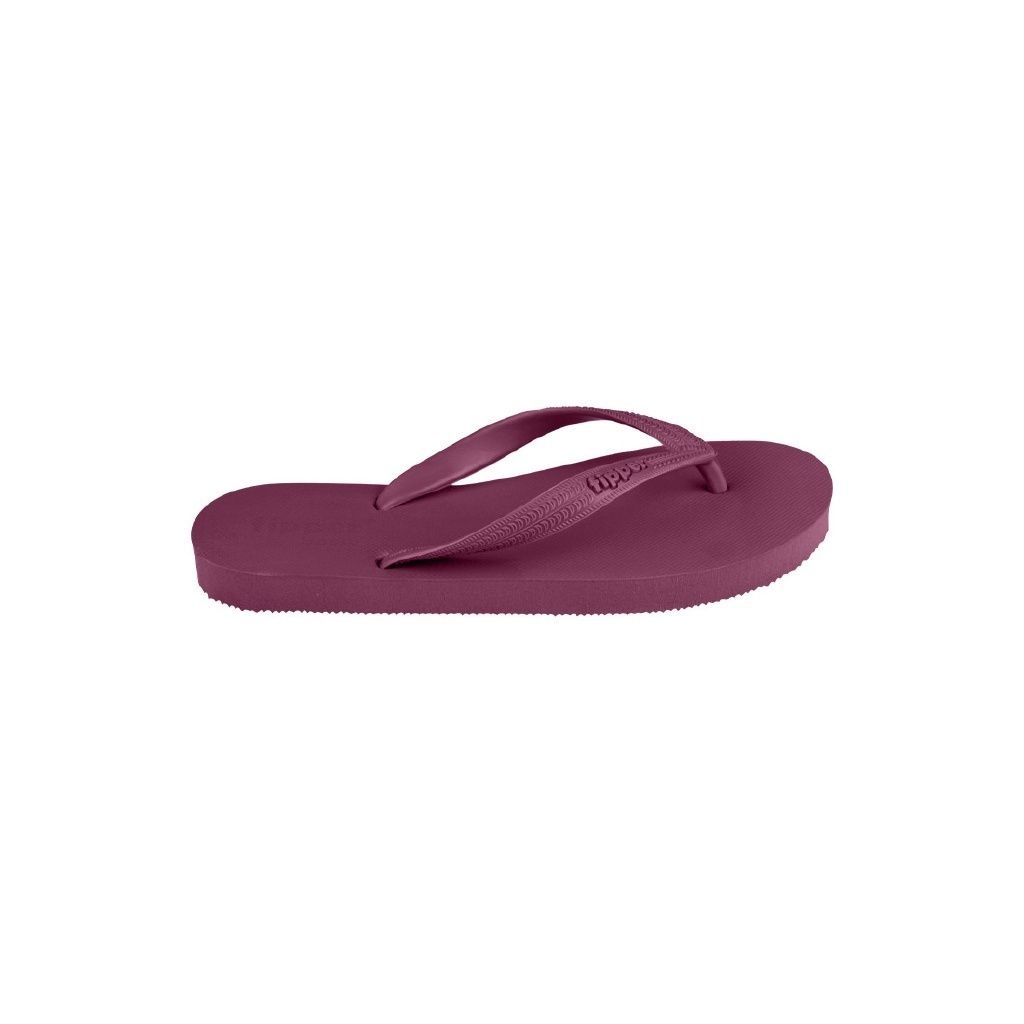 Fipper Slipper Basic M Rubber for Men in Maroon