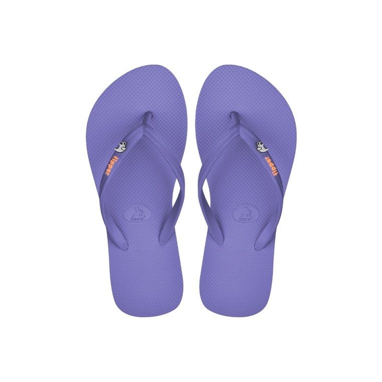 Fipper Glitter Rubber for Women in Violet (Moody) / Orange