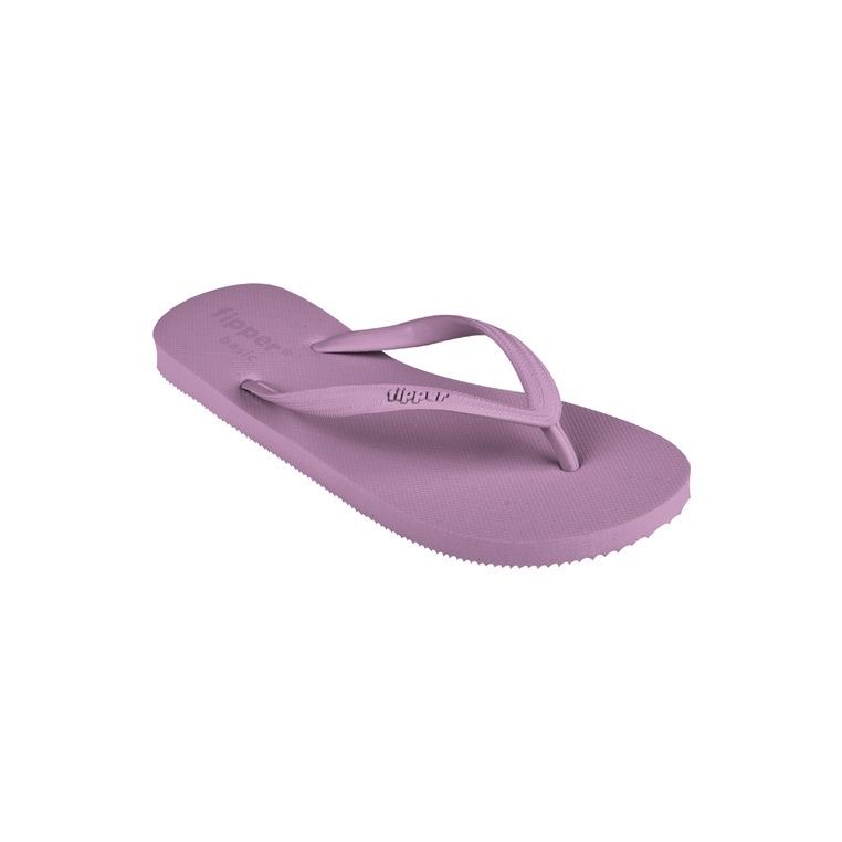 Fipper Slipper Basic S Rubber for Women in Violet (Mauve)