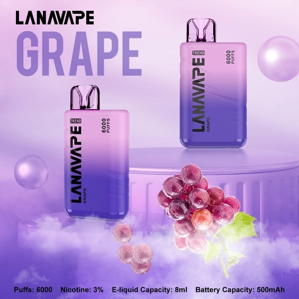 LANA6000口 | 抛棄式電子煙/可充電 | 台灣現貨