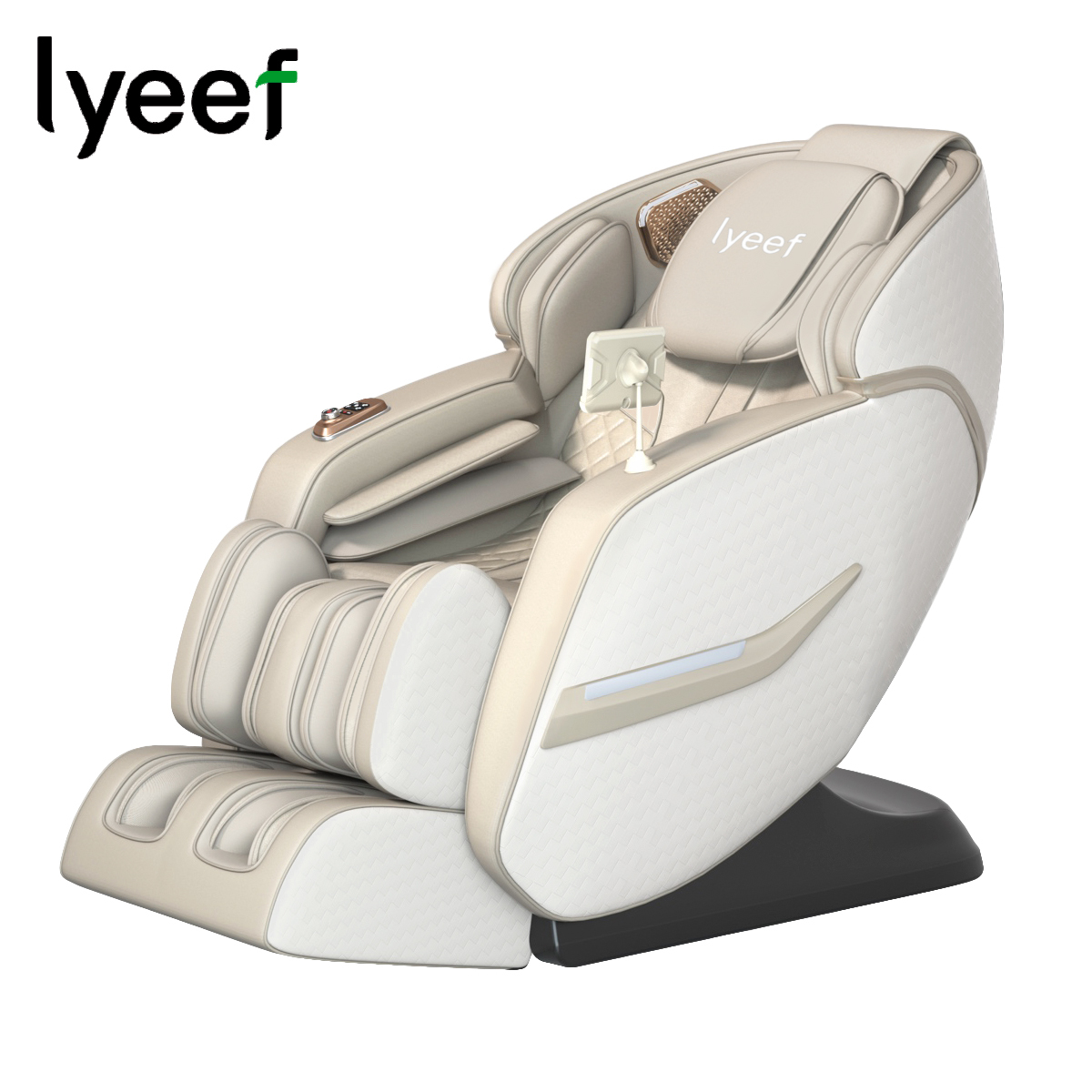 【2024重磅上市】Lyeef小叶太空舱豪华按摩椅 多功能电动按摩沙发 家用全身全自动豪华太空舱双芯领航AI美腿揉搓智能控制