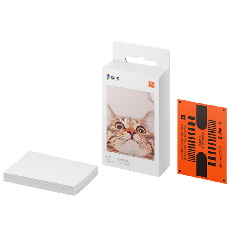 小米口袋照片打印机 小型便携智能高清拍立得无线手机相片纸冲印洗-Digicat 猫电澳洲