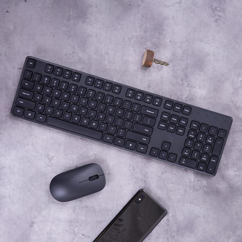 小米无线键鼠套装 键盘鼠标轻薄便携办公笔记本USB电脑外设-Digicat 猫电澳洲