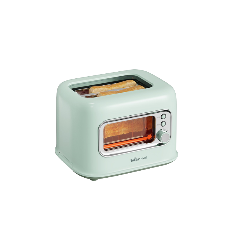 小熊烤面包机烤吐土司机加热可视化早餐机全自动多功能小型多士炉-Digicat 猫电澳洲