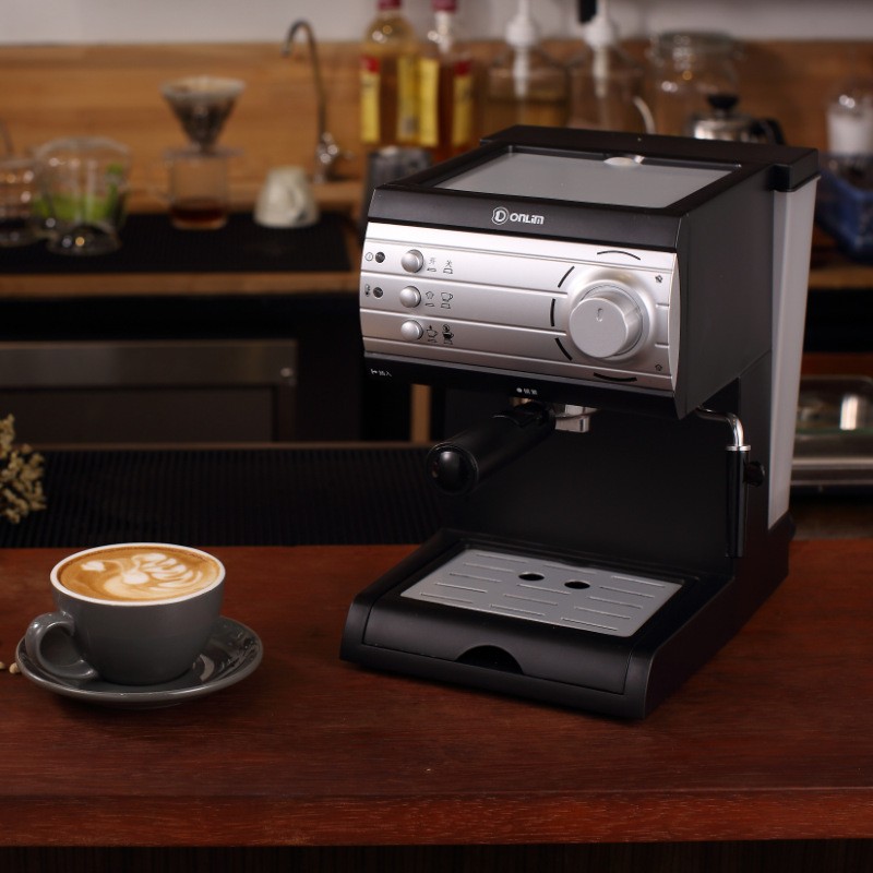 东菱意式咖啡机 家用小型半全自动商用蒸汽式双温控-Digicat 猫电澳洲