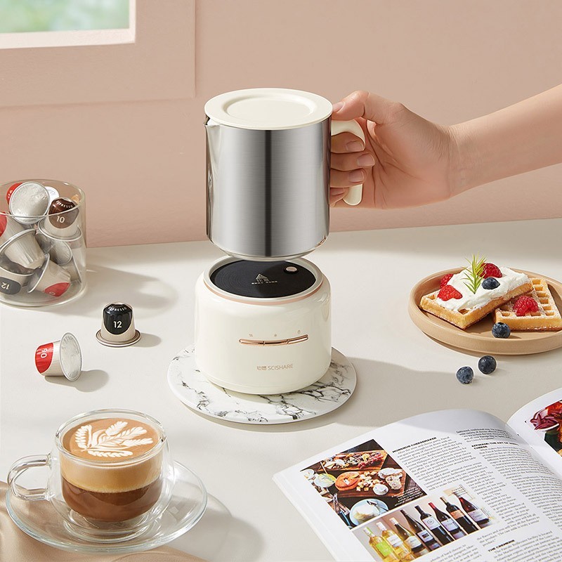 心想多功能咖啡机奶泡机冷热双用电动家用奶泡机分离式-Digicat 猫电澳洲