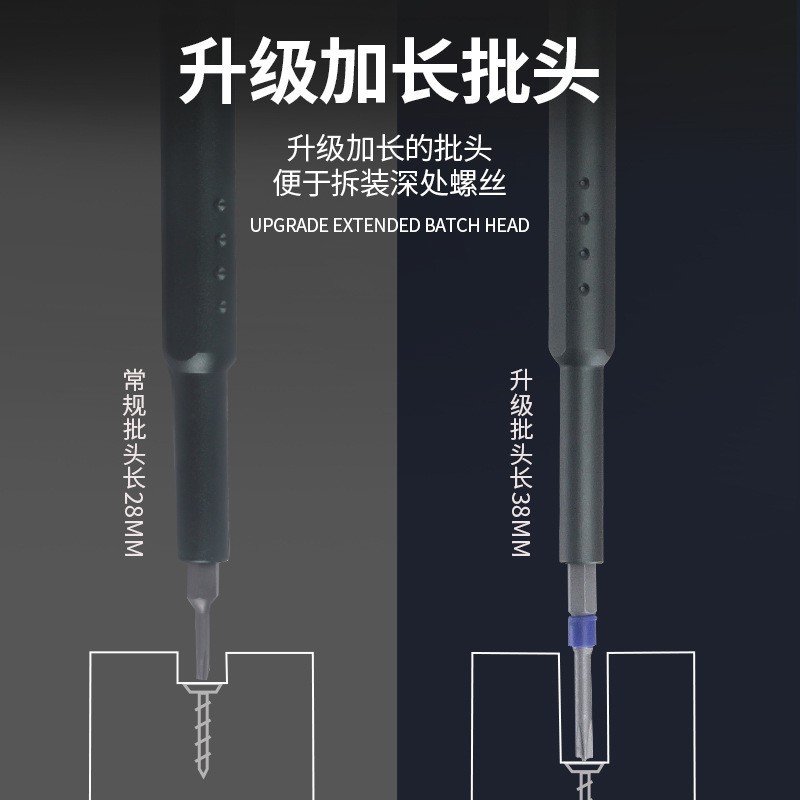 家用螺丝起子磁性多用精密眼镜螺丝刀（套装31合1）-Digicat 猫电澳洲