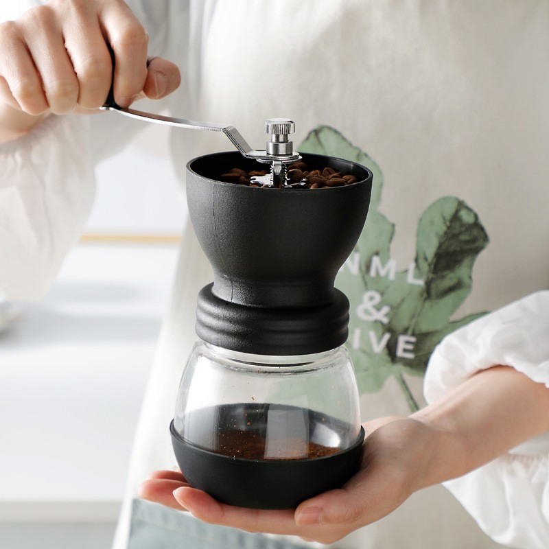 手摇咖啡机 家用咖啡磨豆机 咖啡豆研磨器粉碎机研磨机-Digicat 猫电澳洲