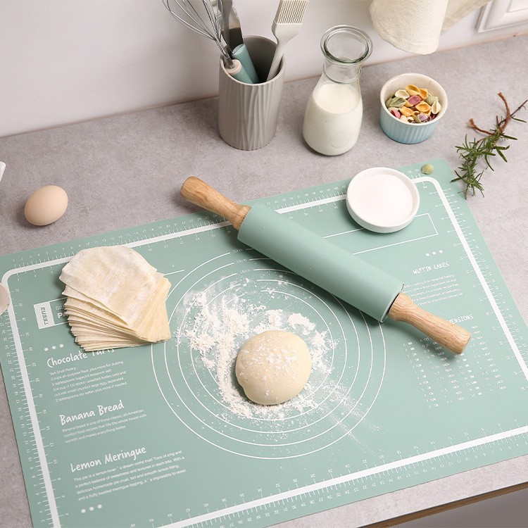食品级硅胶揉面和面垫厨房家用防滑加厚面包面粉垫烘焙工具-Digicat 猫电澳洲