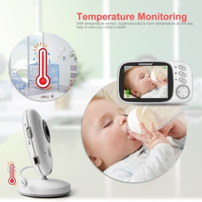婴儿监护器  宝宝看护监控摄像头儿童家用监视仪VB603-Digicat 猫电澳洲