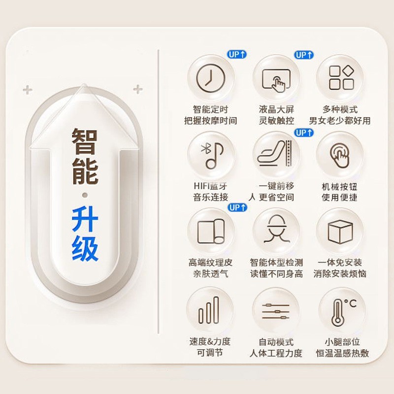 Lyeef小叶按摩椅 岫玉古法按摩家用全自动智能太空舱多功能艾草热敷免安装按摩仪-Digicat 猫电澳洲