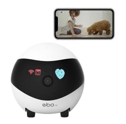 EBO AIR 智能家居伴侣机器人家庭监视器安全摄像头音频 32G1080P高清充电本身自动巡航检测-Digicat 猫电澳洲