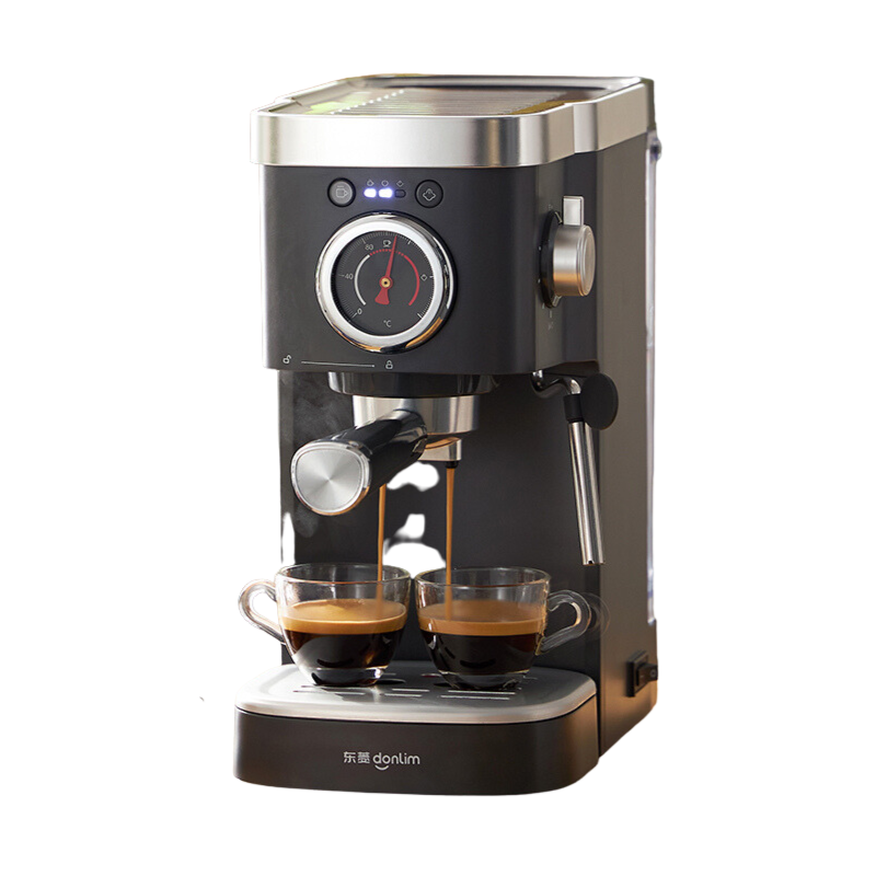东菱意式半自动咖啡机  温度可视家用浓缩萃取打奶泡迷你一体机-Digicat 猫电澳洲