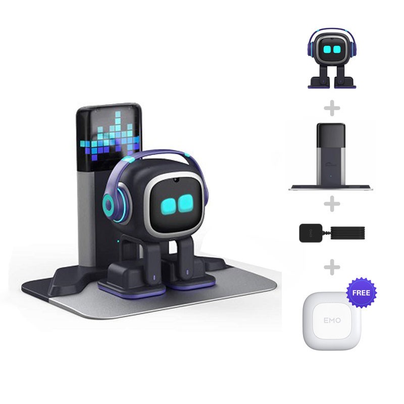 Emo机器人电子宠物 桌面智能机器人儿童益智陪伴玩具AI语音互动机-Digicat 猫电澳洲