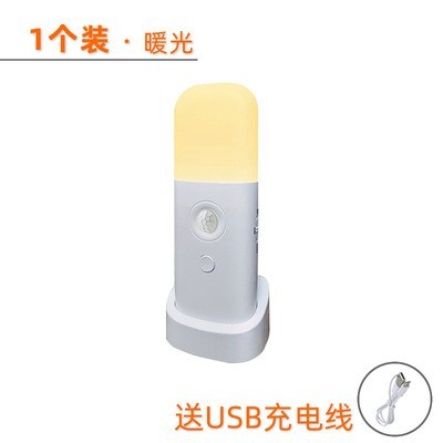 人体感应夜灯 智能人体感应小夜灯卧室USB睡眠灯-Digicat 猫电澳洲