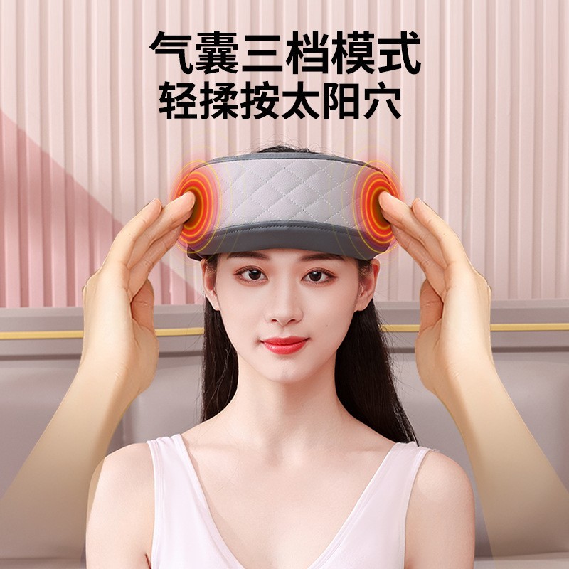 气囊头部按摩器 全自动经络疏通头皮按摩仪偏头痛太阳穴头疗神器-Digicat 猫电澳洲