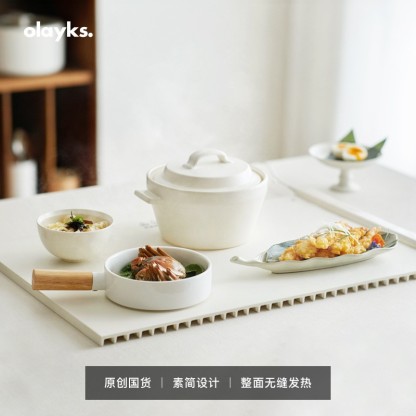 olayks欧莱克折叠暖菜板 折叠式热菜保温板家用饭菜加热神器多功能-Digicat 猫电澳洲