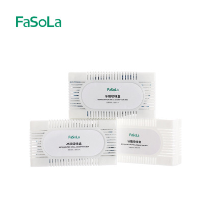FaSoLa冰箱除味剂 活性炭长效吸附异味清新空气可循环使用除味盒