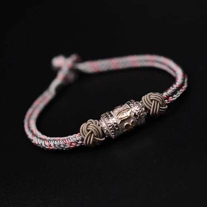 西藏咒语手链 - 幸运与保护  Tibetan Mantra Bracelet - Luck & Protection