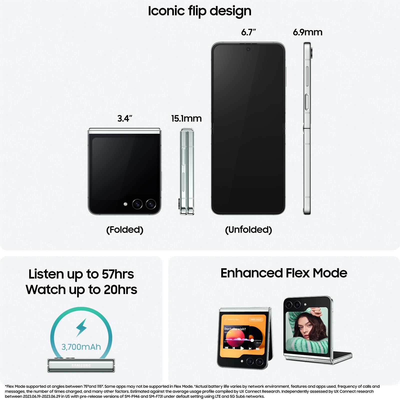 三星手机 Samsung Galaxy Z Flip5 5G (8GB+256GB)