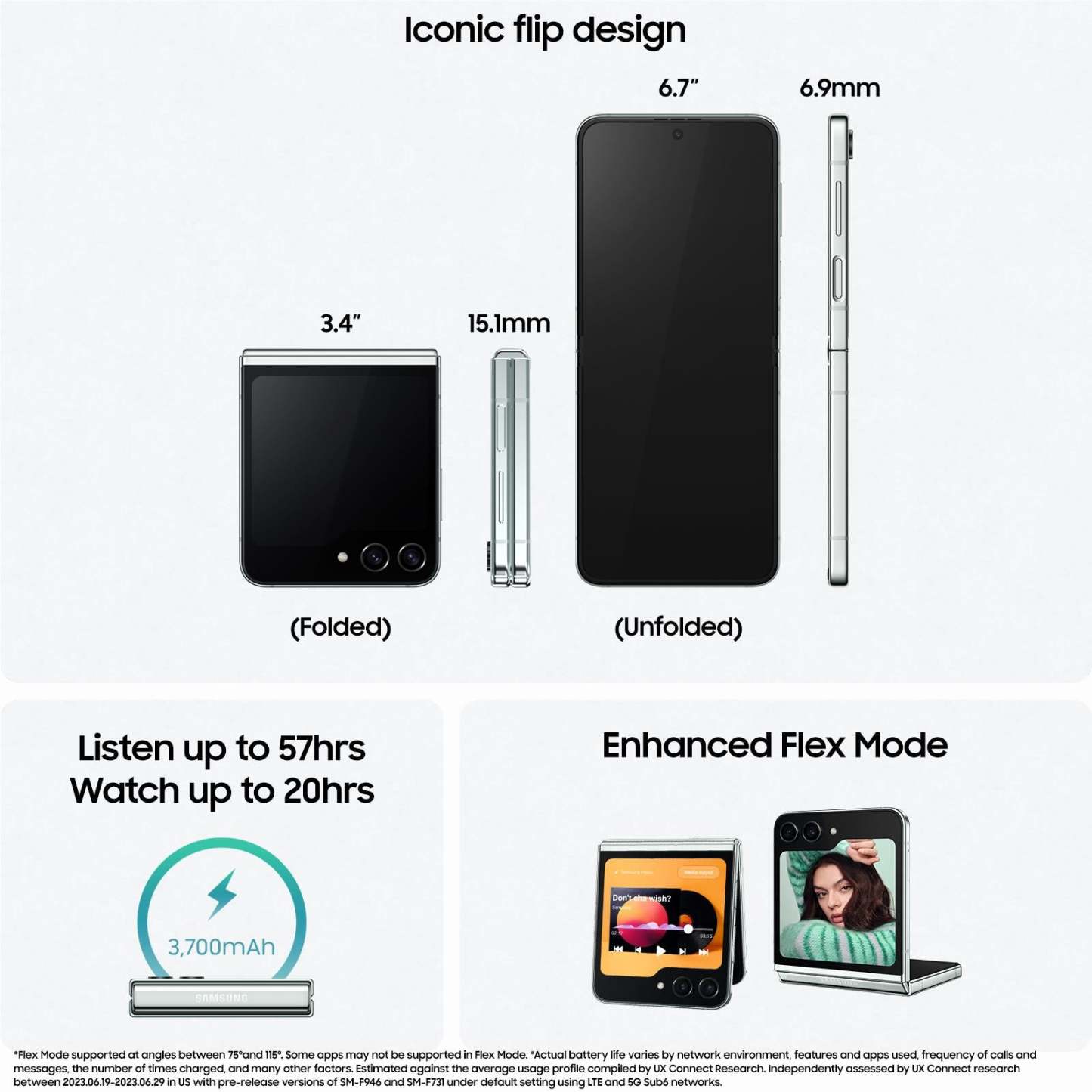 三星手机 Samsung Galaxy Z Flip5 5G (8GB+256GB)