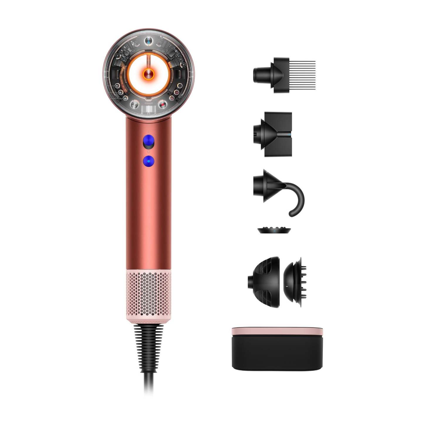 戴森吹风机(草莓古铜色/腮红粉色)Dyson Supersonic Nural Hair Dryer (Strawberry Bronze/Blush Pink)