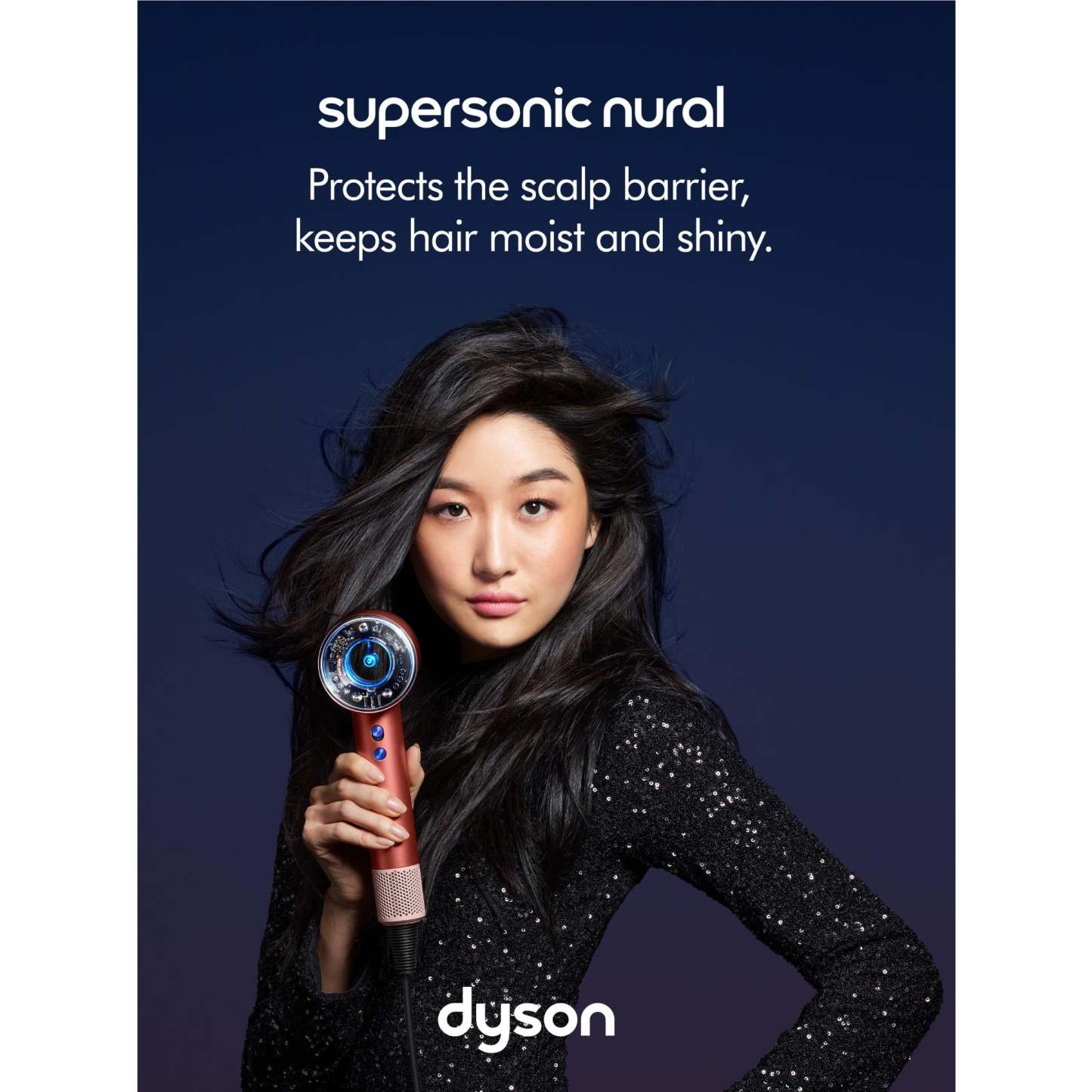 戴森吹风机(草莓古铜色/腮红粉色)Dyson Supersonic Nural Hair Dryer (Strawberry Bronze/Blush Pink)