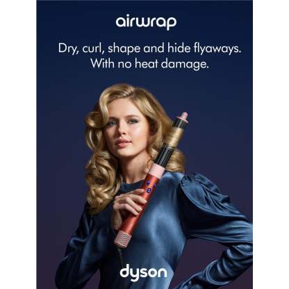 戴森多功能造型器长款（草莓古铜色/腮红粉色）Dyson AirWrap Multi-Styler & Dryer Complete Long (Strawberry Bronze/Blush Pink)