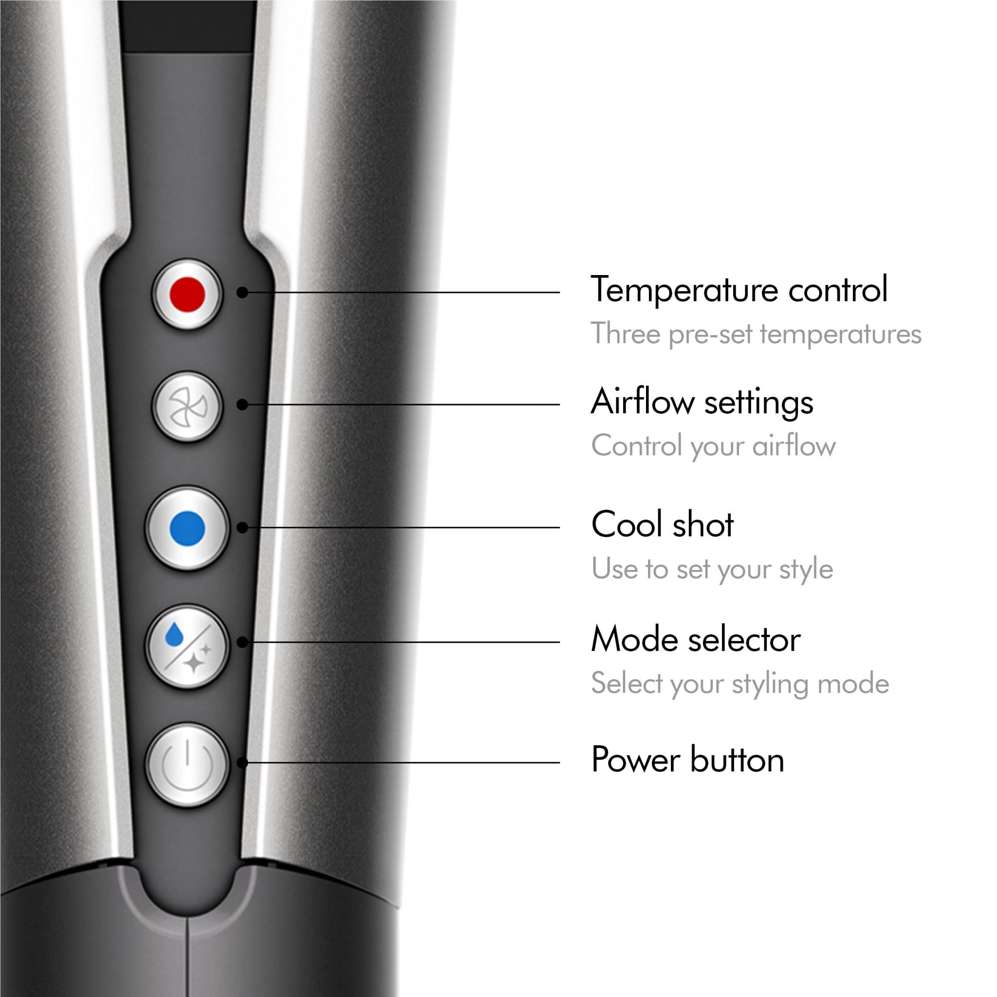 戴森吹风直发器 Dyson AirStrait Straightener (Bright Nickel/Copper)