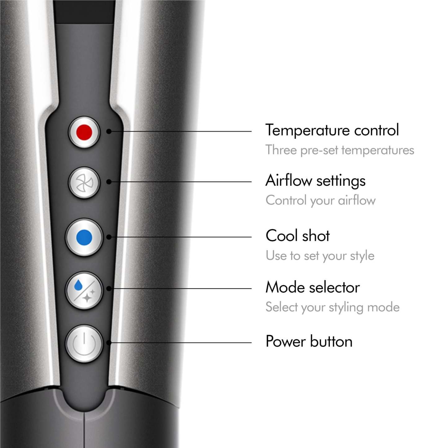 戴森吹风直发器 Dyson AirStrait Straightener (Bright Nickel/Copper)