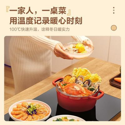 美的饭菜保温板 家用多功能菜板暖菜宝保温桌垫暖菜板速热恒温多档调节