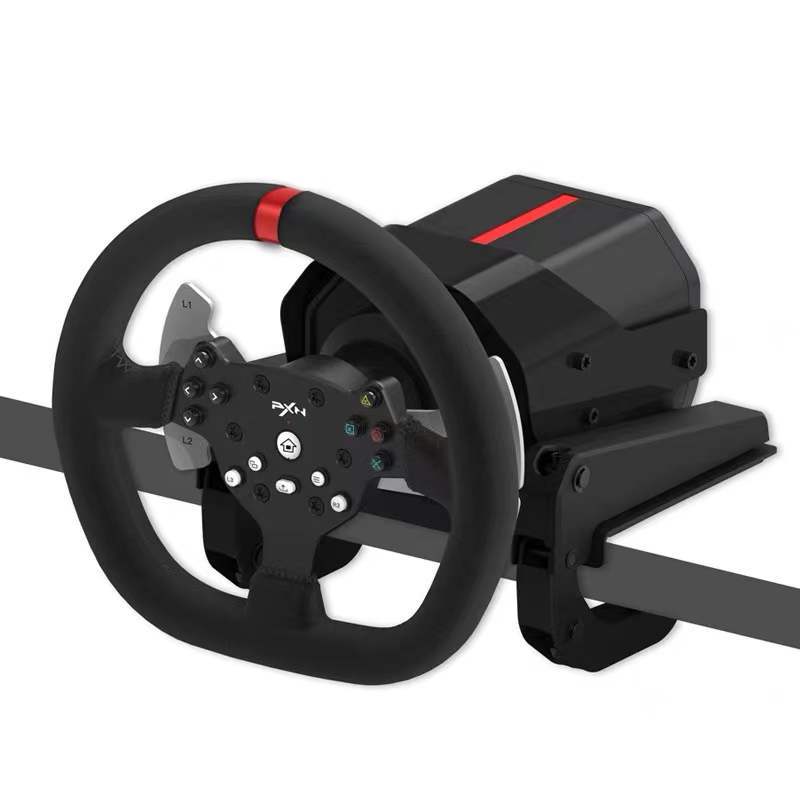 新莱仕达PXN-V10力反馈赛车游戏方向盘900度兼容PC电脑