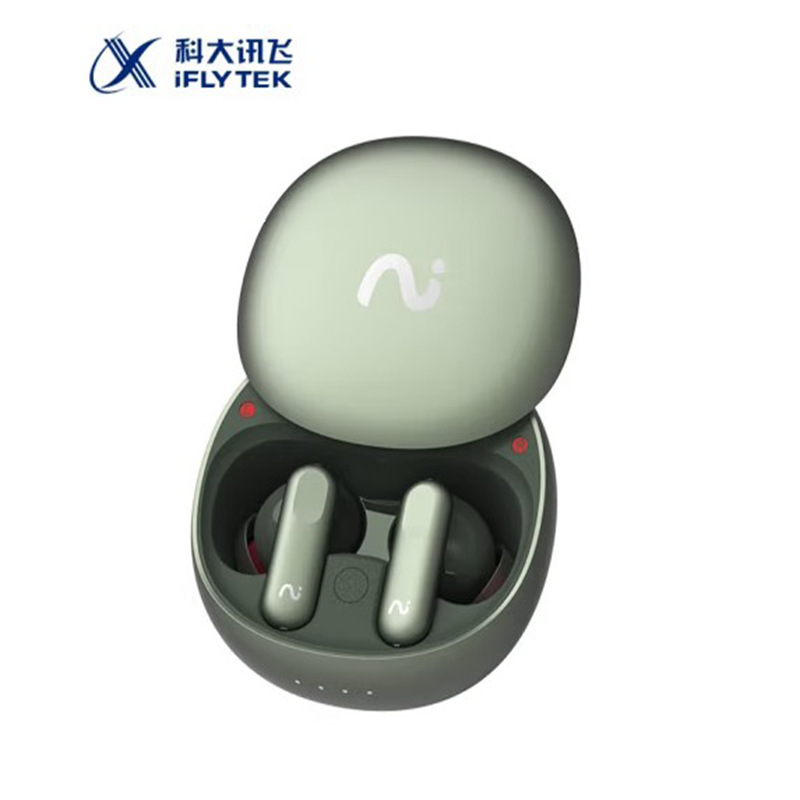 科大讯飞NANO+会议录音文字蓝牙耳机智能无线录音降噪入耳式耳机