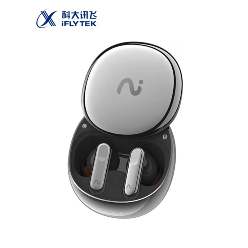 科大讯飞NANO+会议录音文字蓝牙耳机智能无线录音降噪入耳式耳机