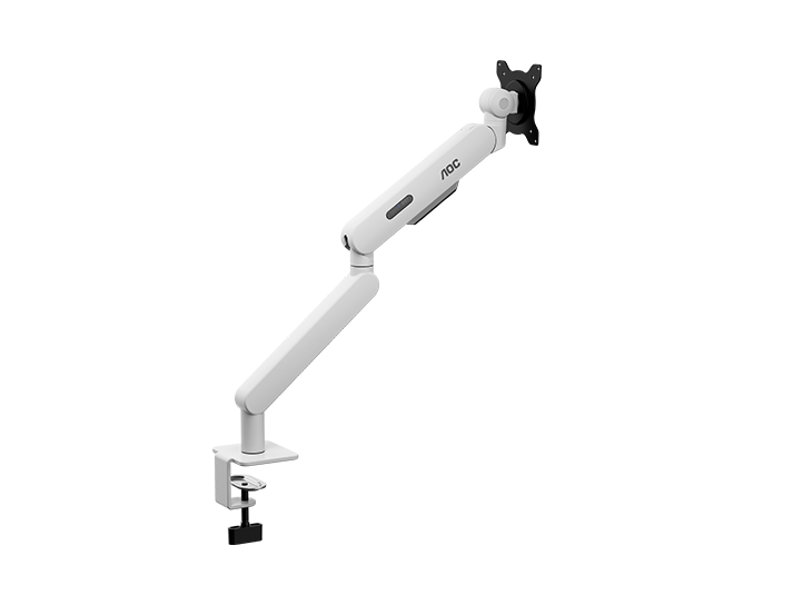 AOC AM400W C-Clamp and Grommet Desk-Mount Single Monitor Arm - for monitors 17"-34" and weight 2 to 9kg