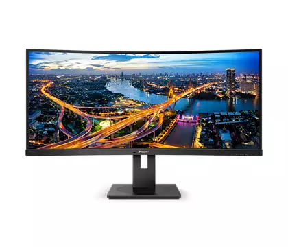PHILIPS 346B1C KVM CURVED 34" (WQHD) Curved UltraWide LCD Monitor