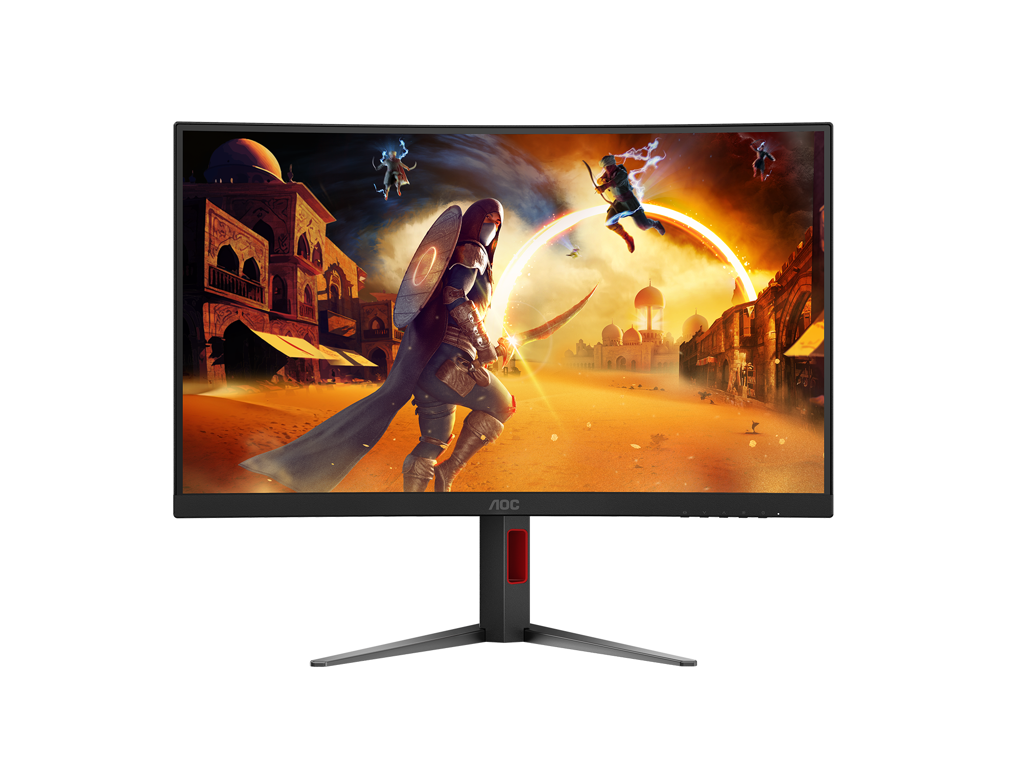 AOC CQ27G4 ADAPTIVE SYNC 180Hz 0.5ms QHD HDR10 CURVED&nbsp;GAME&nbsp;MONITOR