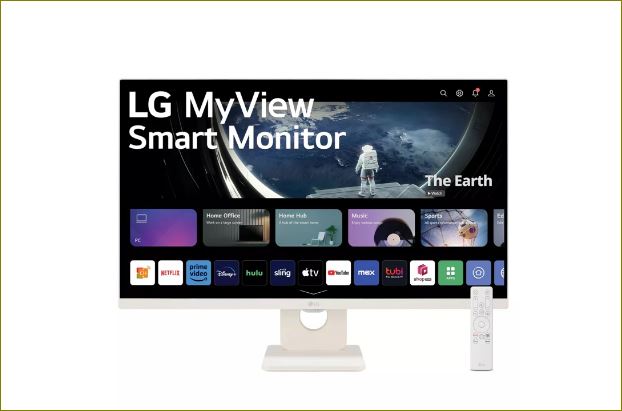 LG SMART MONITOR 27SR50F 27" (1920 x 1080) Full HD IPS MyView Smart Monitor