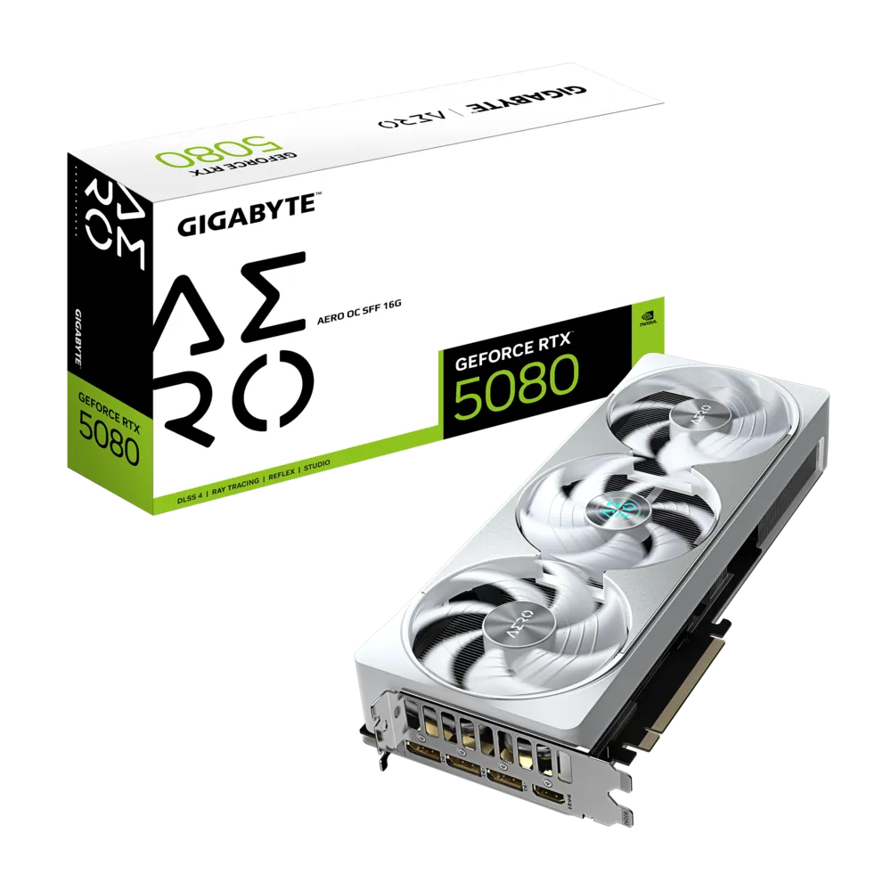 Gigabyte GeForce RTX™ 5080 AERO OC SFF 16G