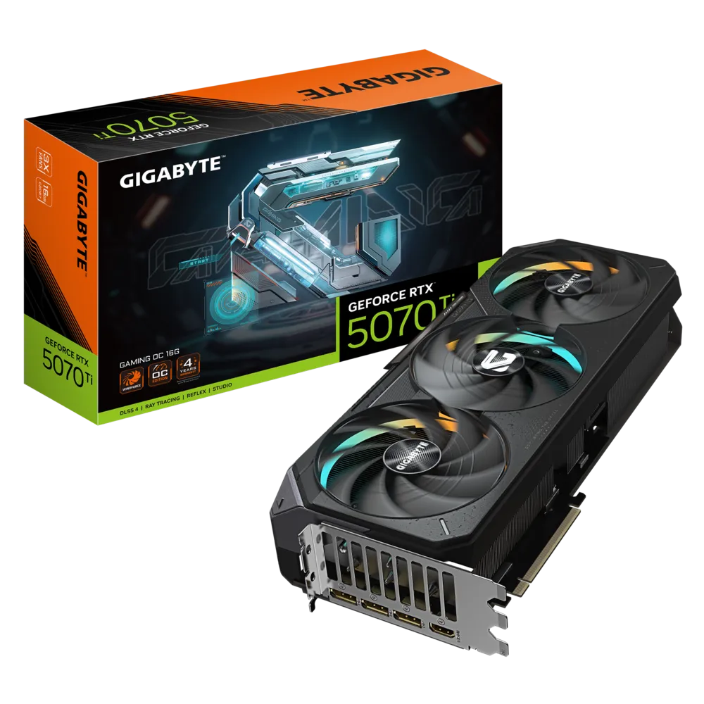 GIGABYTE GeForce RTX™ 5070 Ti GAMING OC 16G