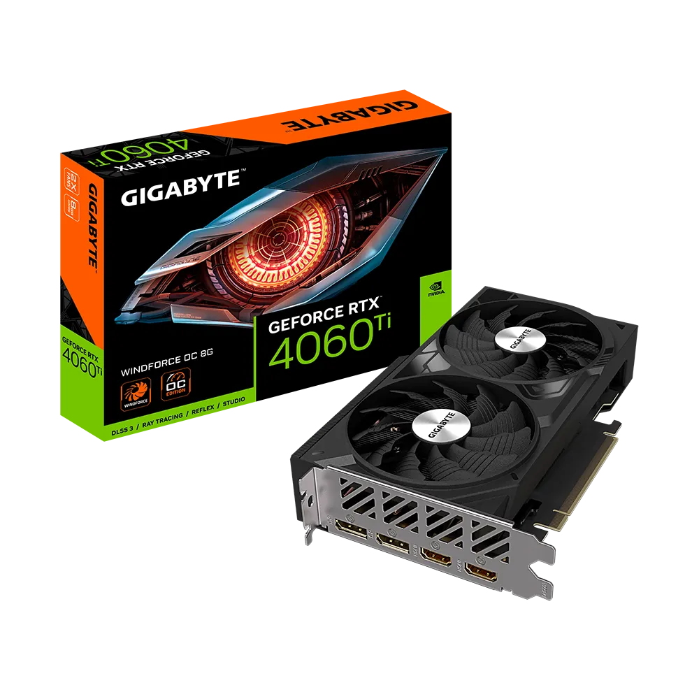 GIGABYTE GeForce RTX 4060 Ti WINDFORCE OC 8G