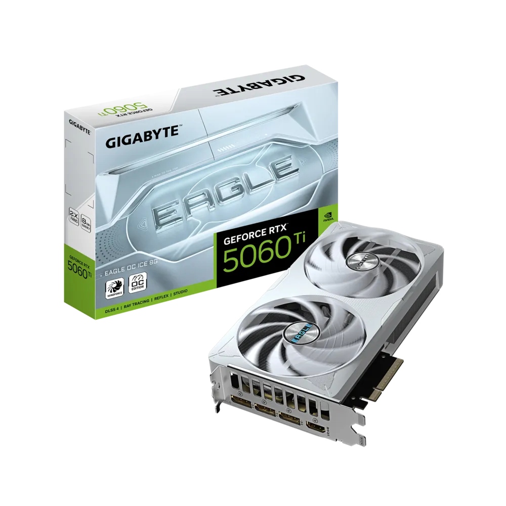 GIGABYTE GeForce RTX 5060 Ti EAGLE OC ICE 8G