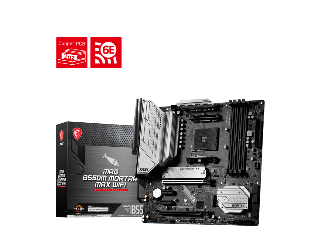 MSI MAG B550M MORTAR MAX WIFI