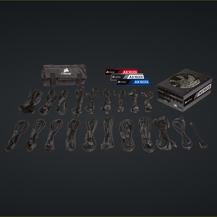 CORSAIR AX1600i, 1600W, TITANIUM, MODULAR