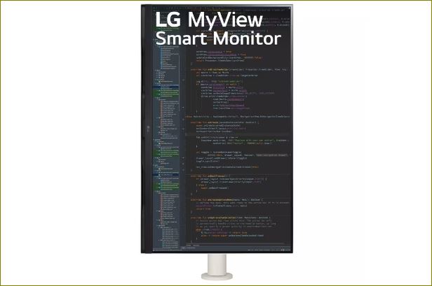 LG ERGO 32SQ780S 32"  (3840x2160) 4K UHD MyView Smart Monitor 