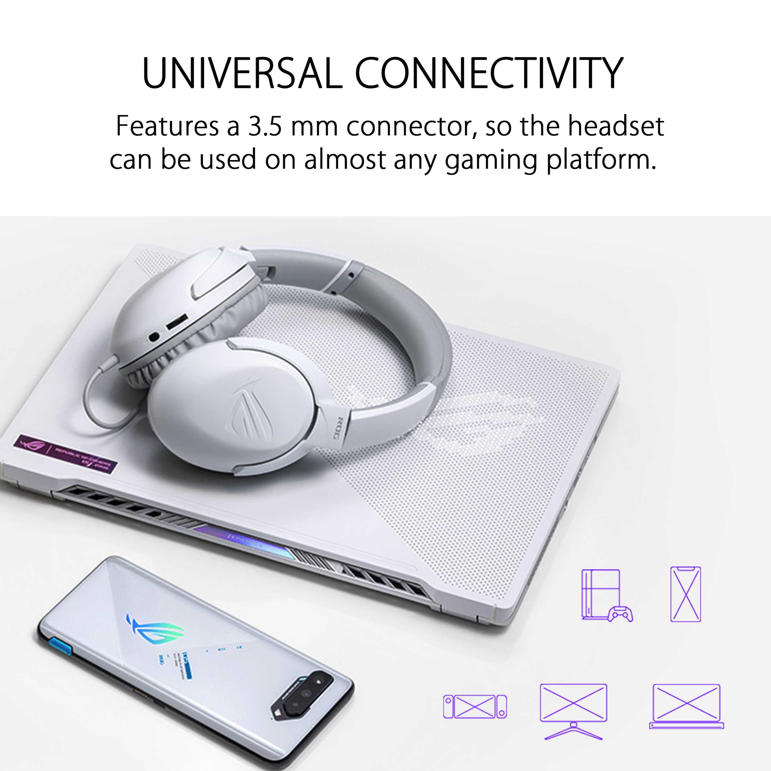 ASUS ROG Strix Go Core Moonlight White