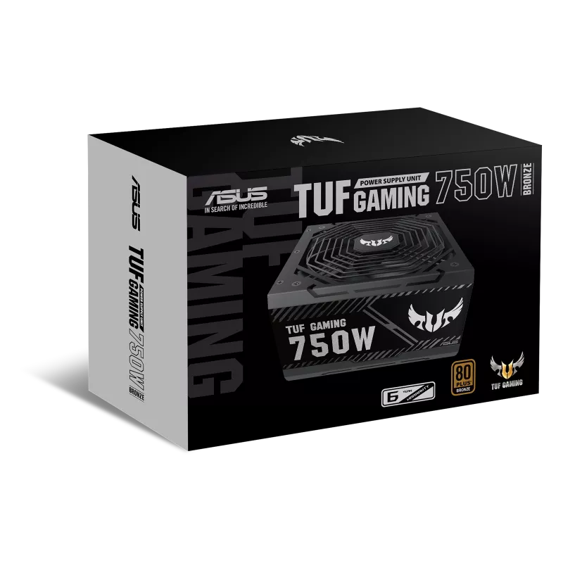 ASUS TUF GAMING 750W, BRONZE, NON-MODULAR