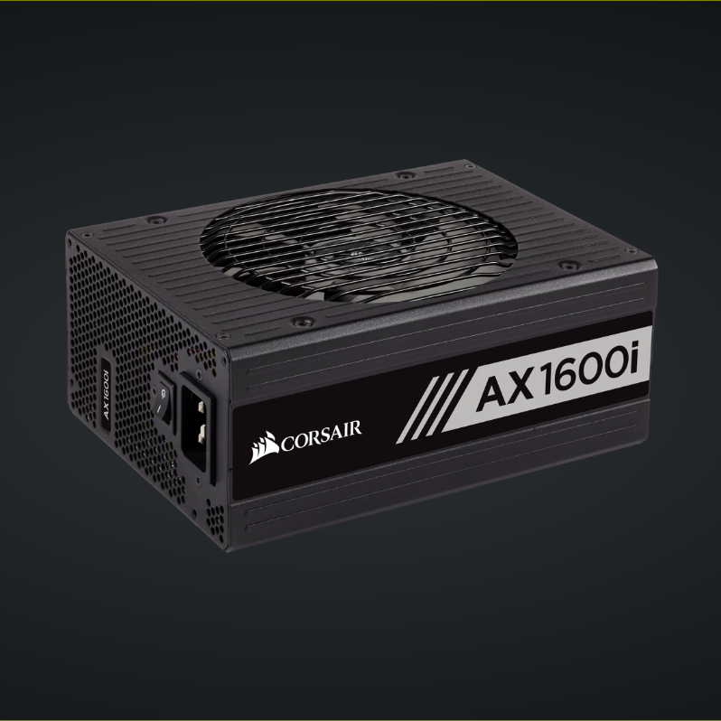 電源ユニット Corsair AX1600i 1600W 80PLUS TITANIUM Corsair ATX Gaming PC Parts: AXi Series 1600W Power Supply